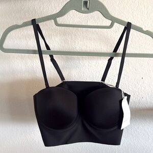 SHEIN Leisure soft and comfy black balconette convertible bra. NWT!